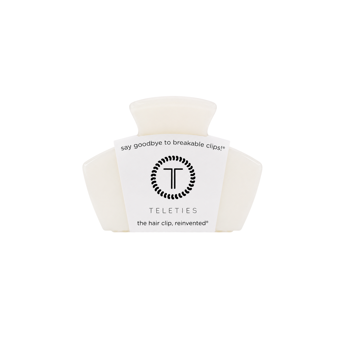 Classic | Coconut White | Petite Claw Clip