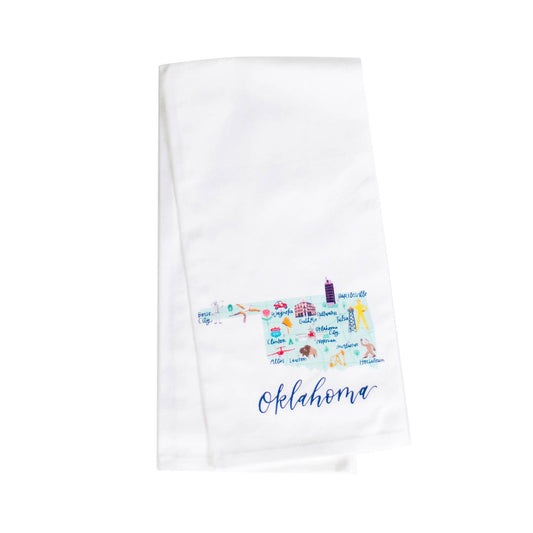 Oklahoma Tea Towel