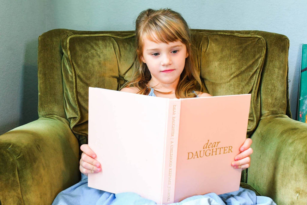 Dear Daughter Childhood Keepsake Book | Christmas Gift