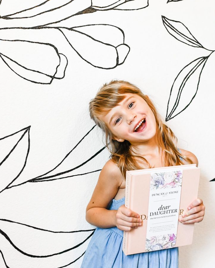 Dear Daughter Childhood Keepsake Book | Christmas Gift