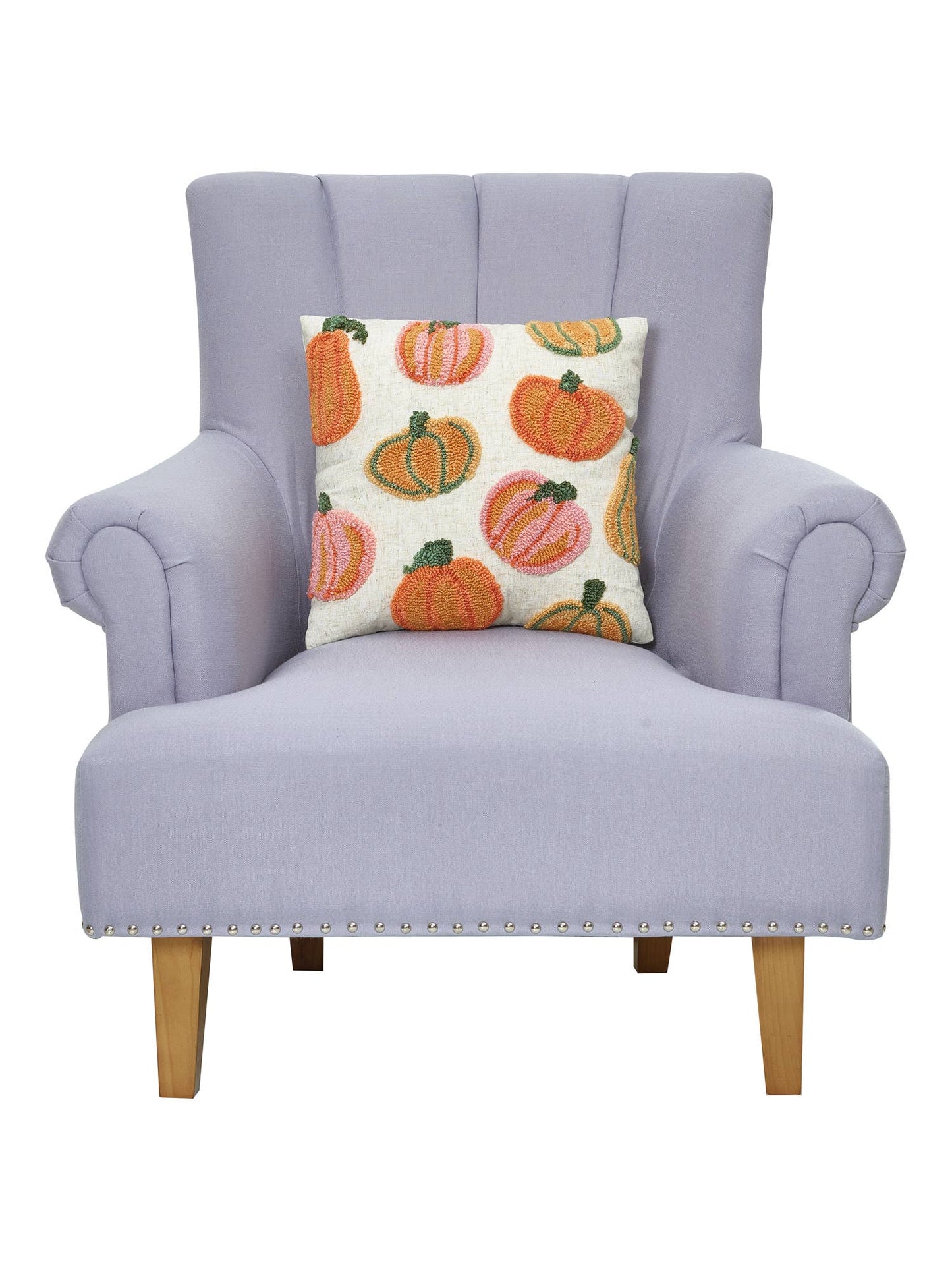 Pumpkins All Over Pillow