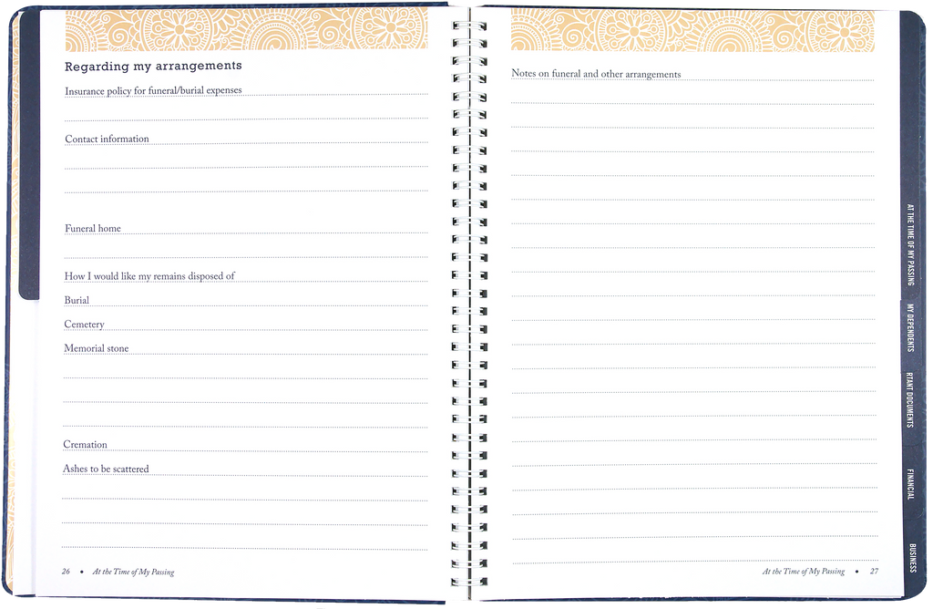 I'm Dead, Now What? Organizer