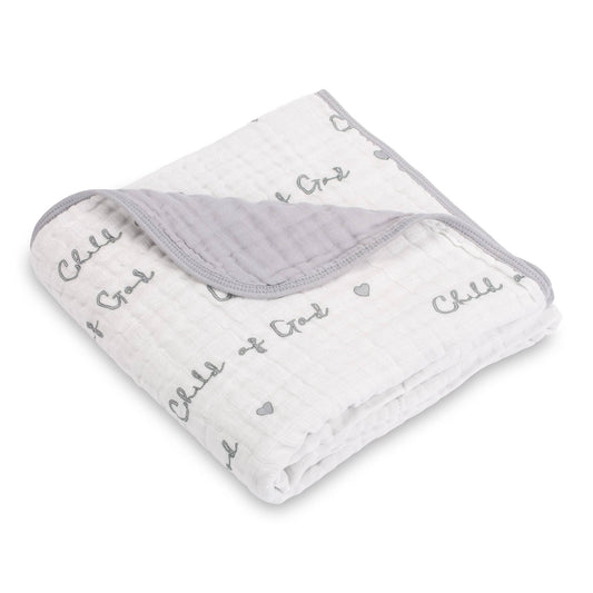 Child Of God Baby Toddler Muslin Blanket