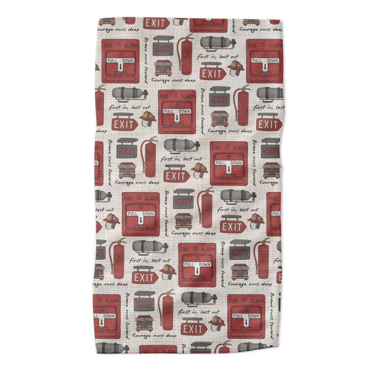Firefighter Heritage Kitchen Towel