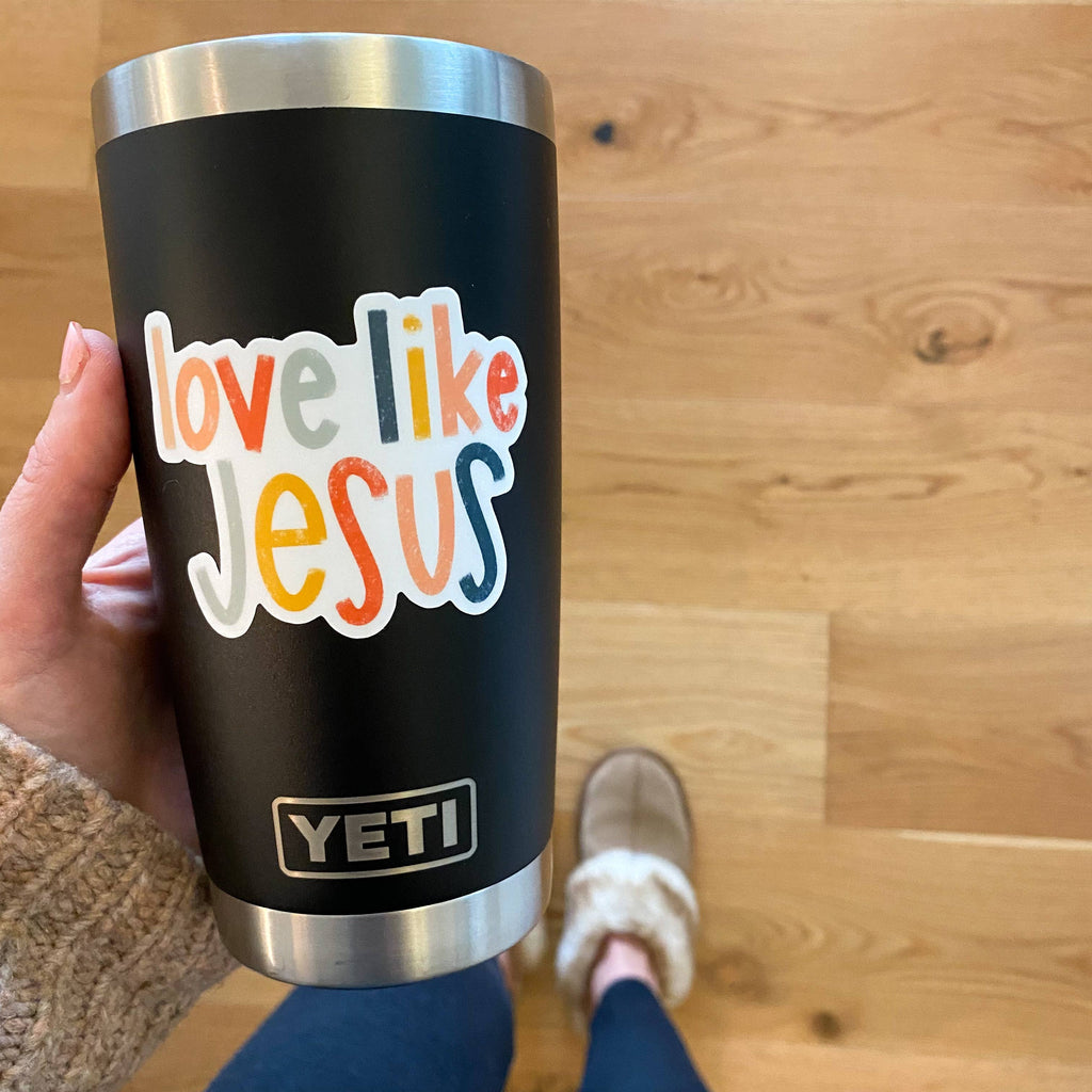 Love like Jesus sticker | Christian faith stickers & decals