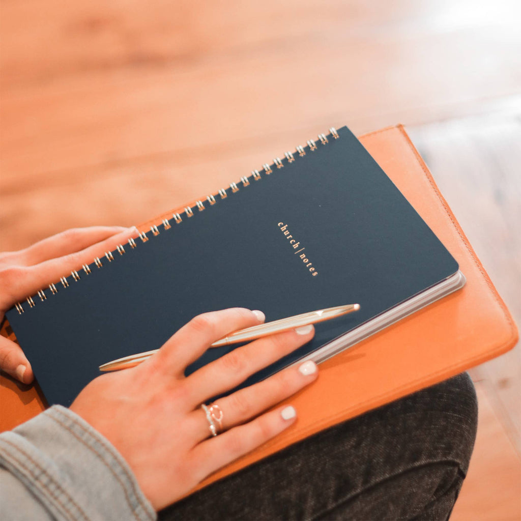 Navy Church Notes Bible Study Notebook