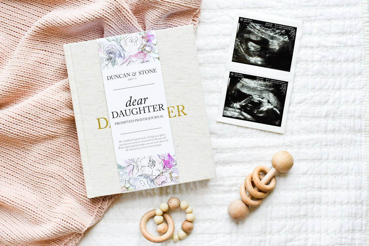Dear Daughter Childhood Keepsake Book | Christmas Gift