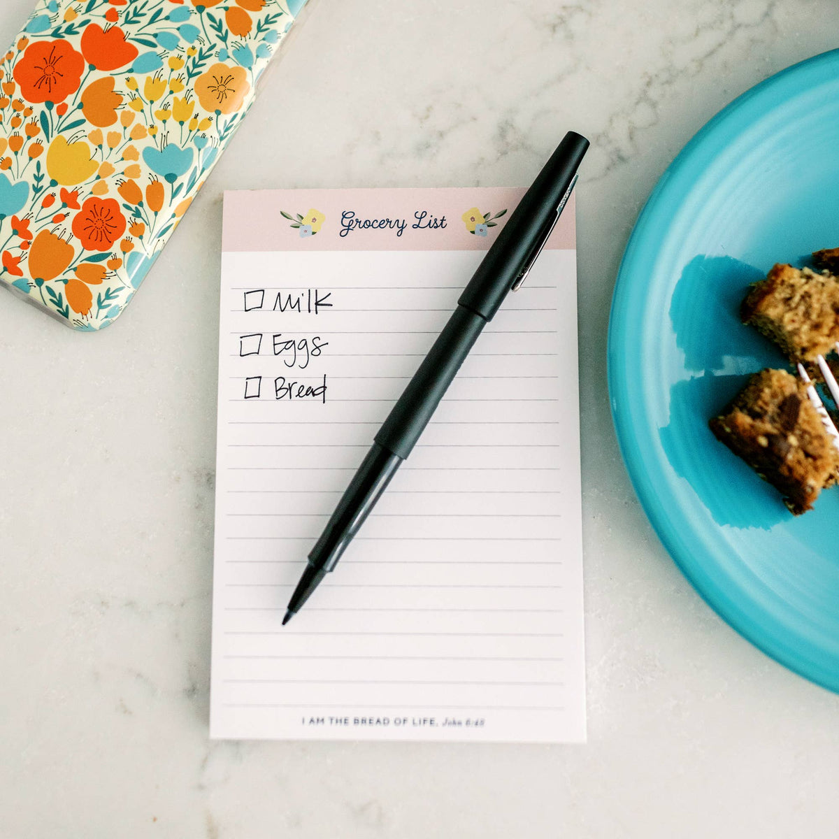 Notepad, Grocery List