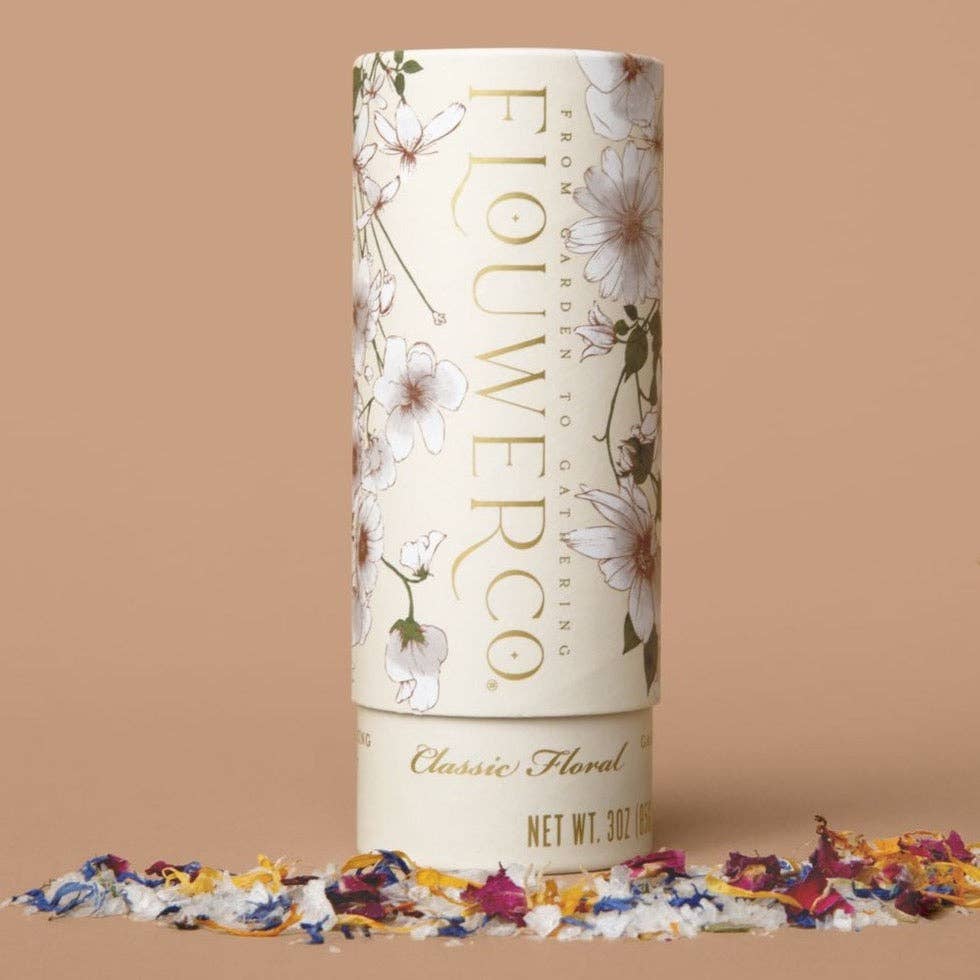 Flouwer Co. Classic Floral Garnishing Salt