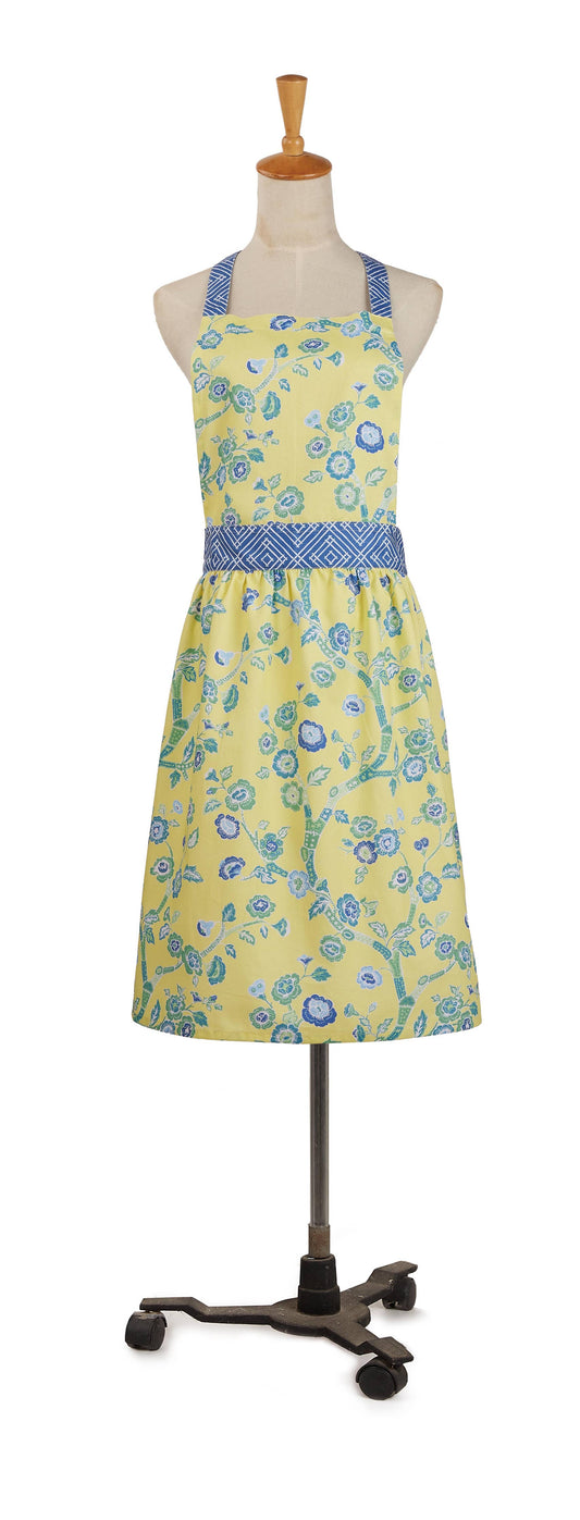 Temple Garden Lemon Apron