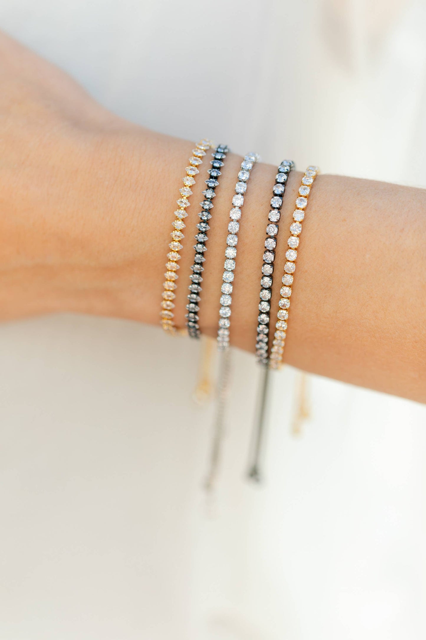 Pulley Tennis Bracelet