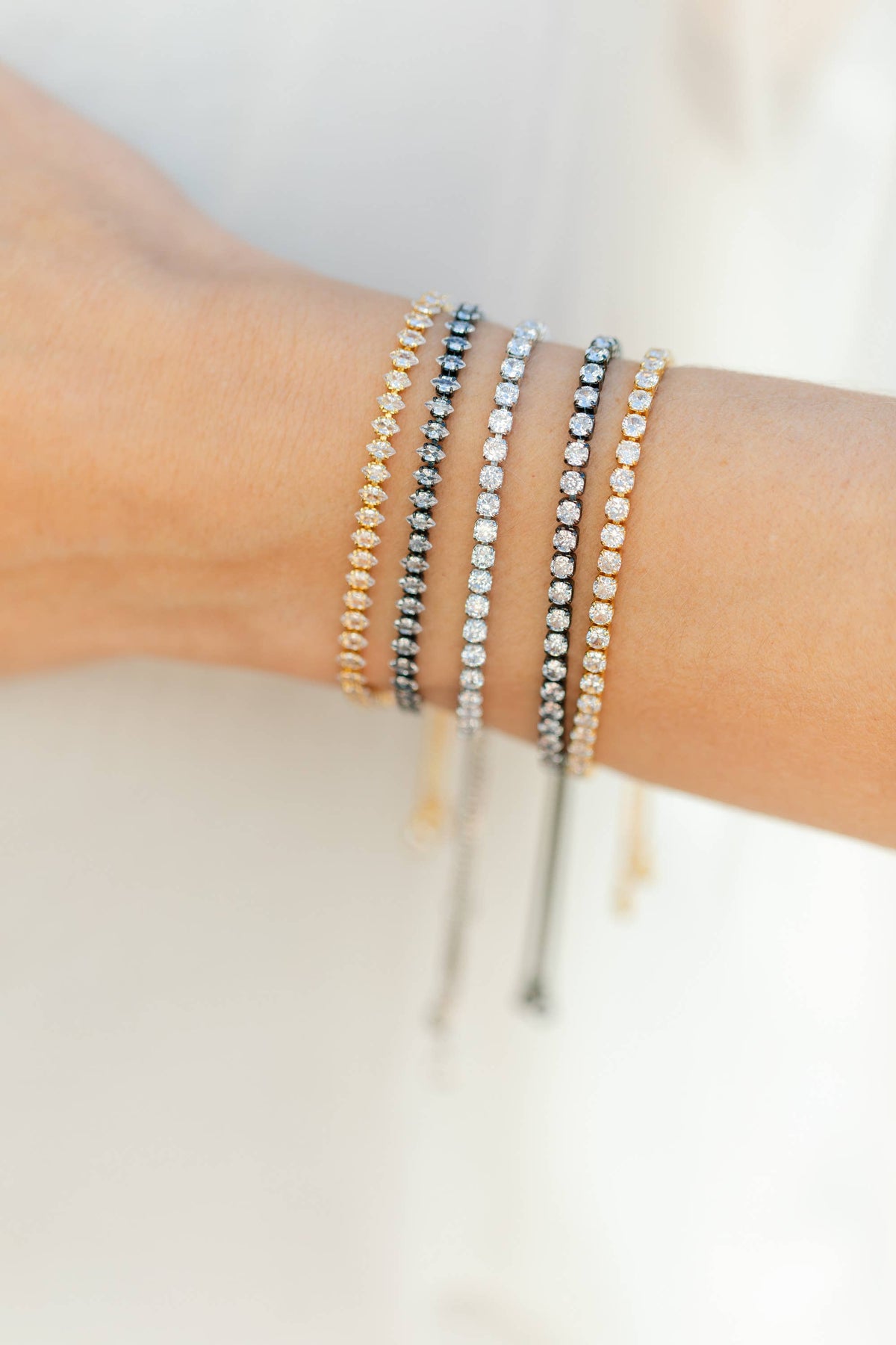 Pulley Tennis Bracelet