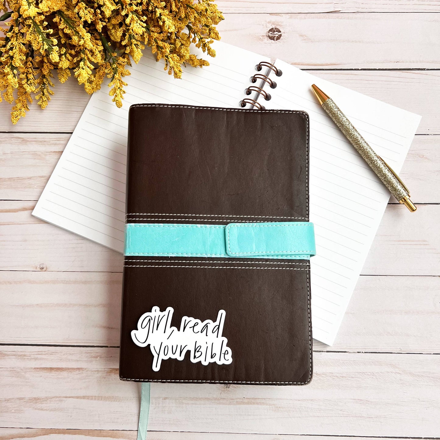 Girl Read Your Bible Sticker