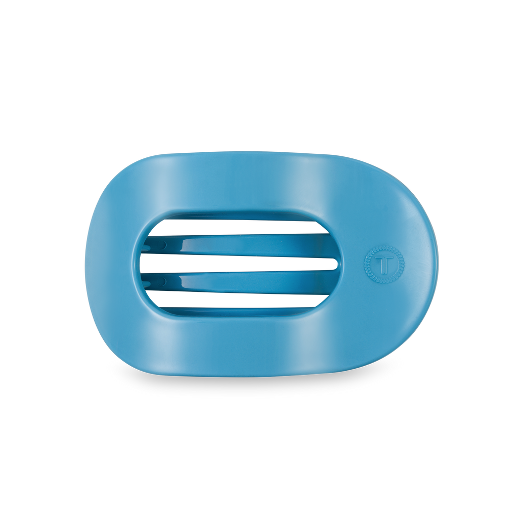 Flat Round Hair Clip | Medium | Summer Sky