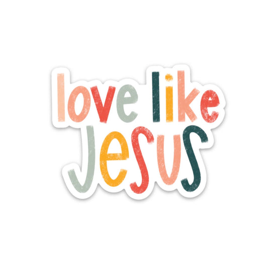 Love like Jesus sticker | Christian faith stickers & decals
