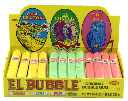 El Bubble Assorted Bubble Gum Cigar
