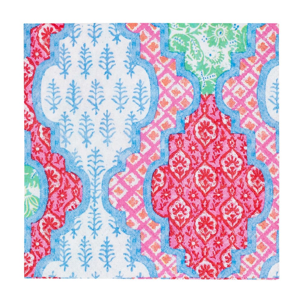 Provencale Cotton Pink Cocktail Napkin