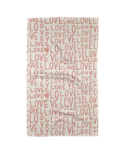 All The Love Kitchen Tea Towel