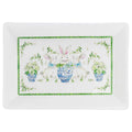 Boxwood Bunny Rectangle Serving Platter