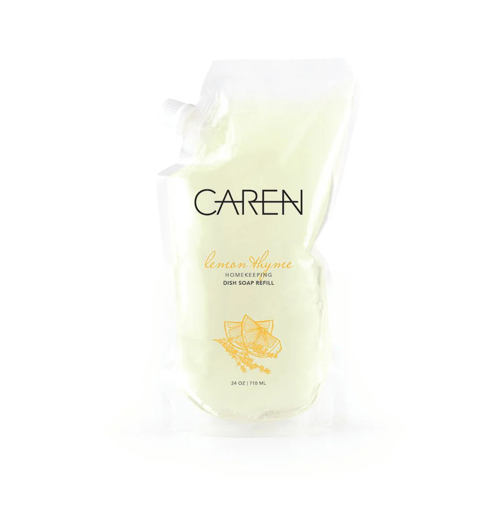 Lemon Thyme Dish Soap Refill Pouch 22oz