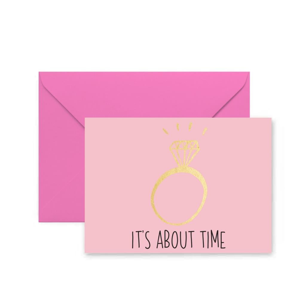 It’s About Time Greeting Card