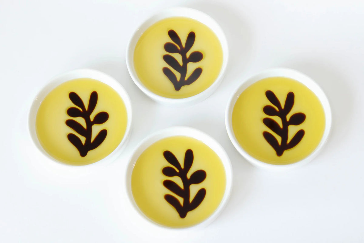 Jeanne Fitz Olive Oil & Balsamic 4pc Dipping Set