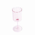 Jeanne Fitz Scalloped Rim Fluted Wine Glass