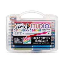Sketch Studio Black & White Travel Set