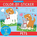 First Color-By-Sticker Pets