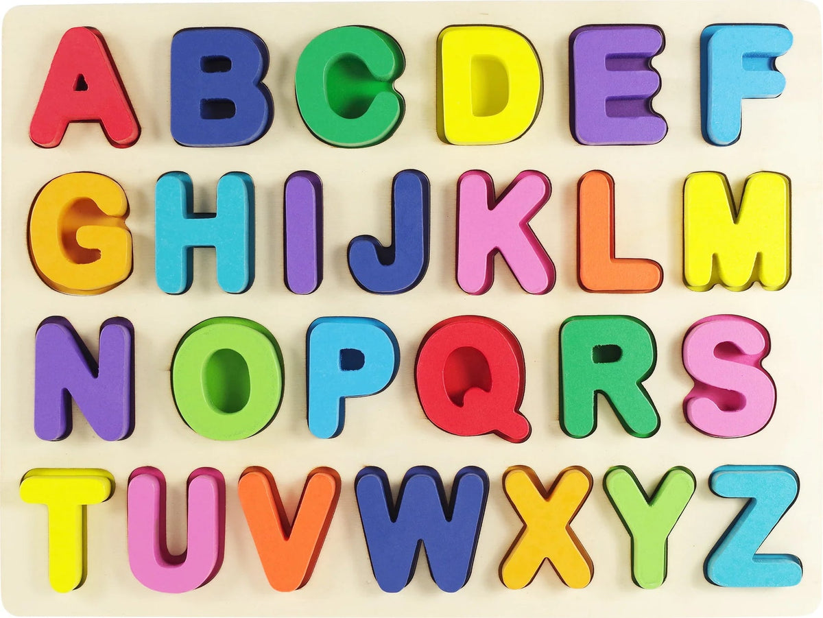 Wooden Puzzle Letters