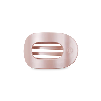 Pearly Pink Small Flat Hair Clip