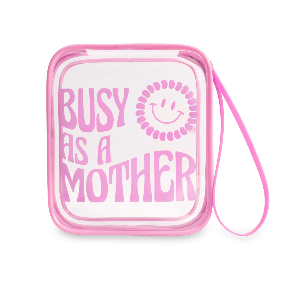 Busy as a Mother Teletote Travel Pouch