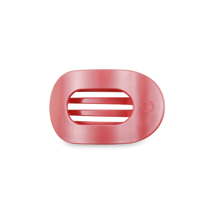 Calming Coral Small Flat Hair Clip