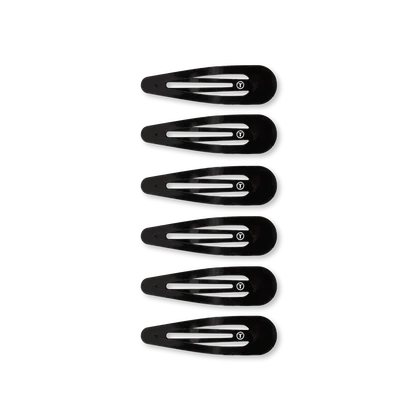 Jet Black Snap Clip