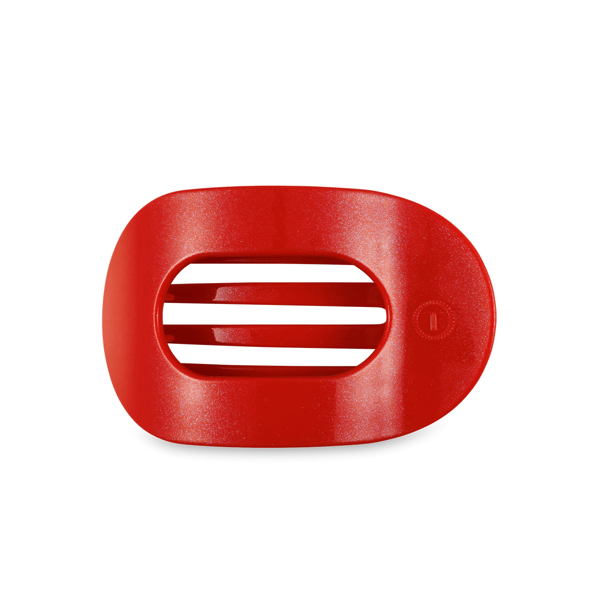 Rudolph Red Medium Flat Hair Clip