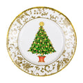 Gilded Tree Salad/Dessert Plate