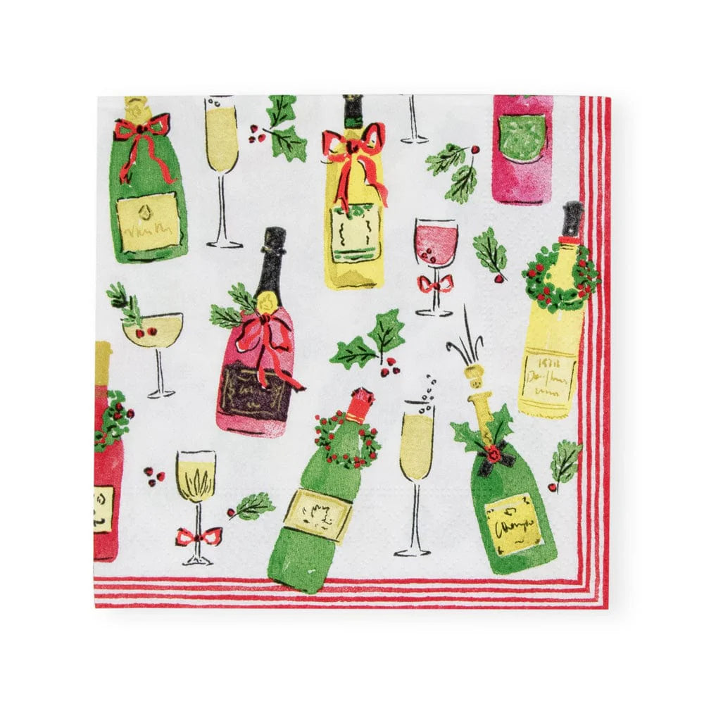Tipsy and Toasty Cocktail Napkin