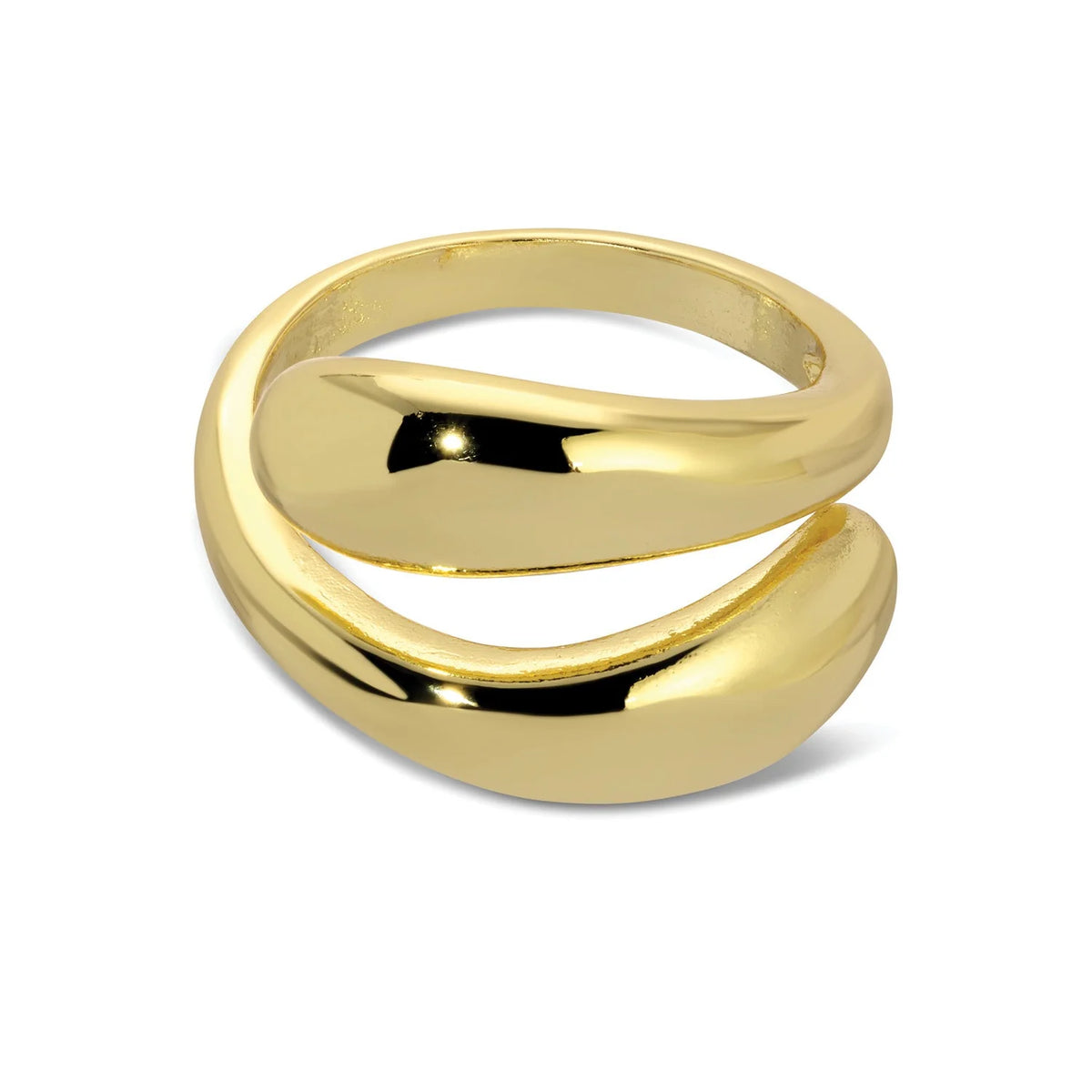 Gold Adjustable Wrap Ring