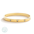 Sparkle Hinged Bracelet