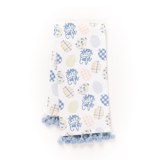 Easter Eggs Tea Towel