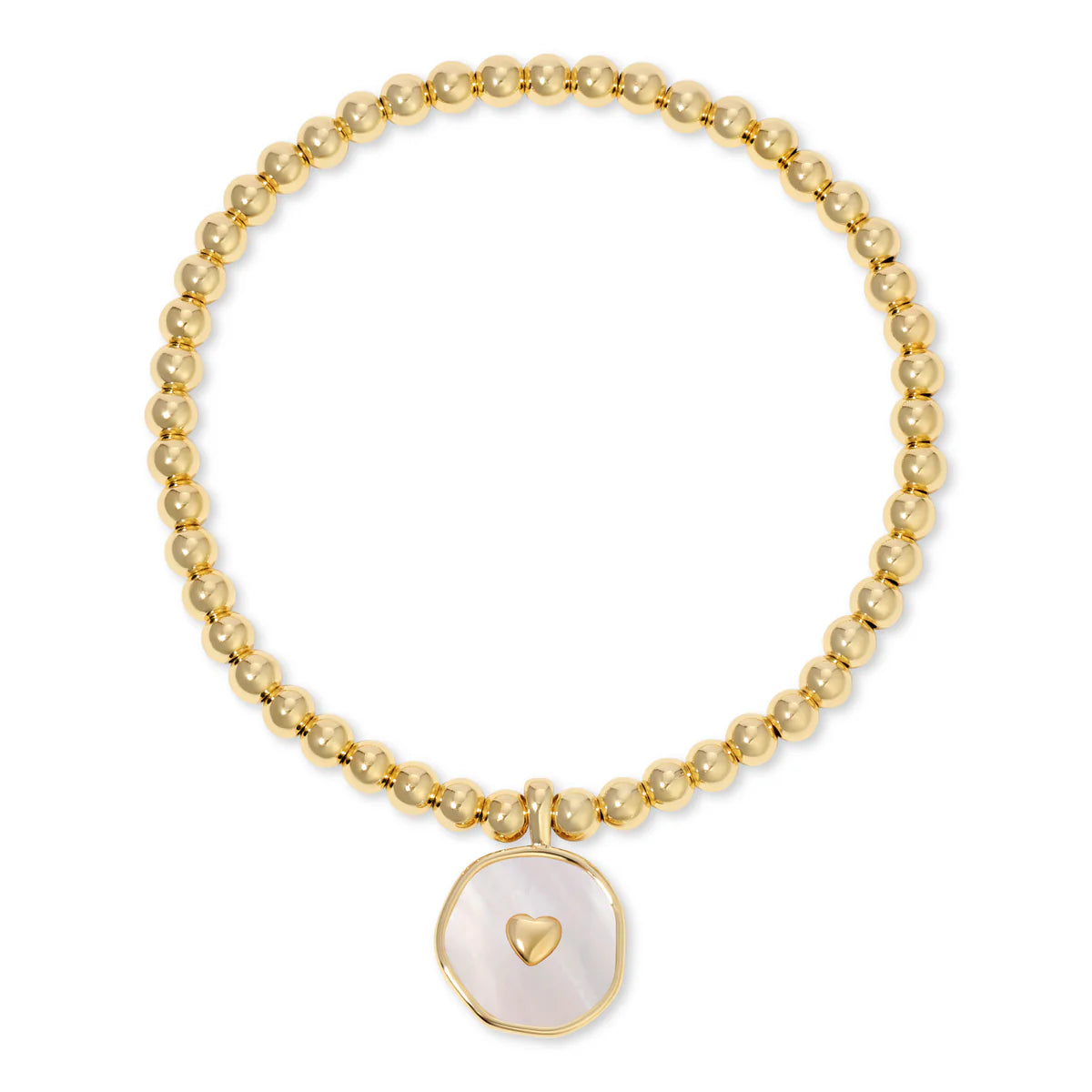 Beaded Heart Bracelet