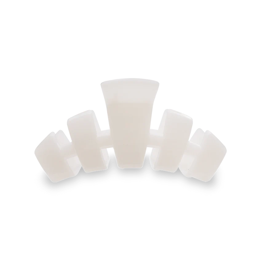 Coconut White Medium Classic Hair Clip