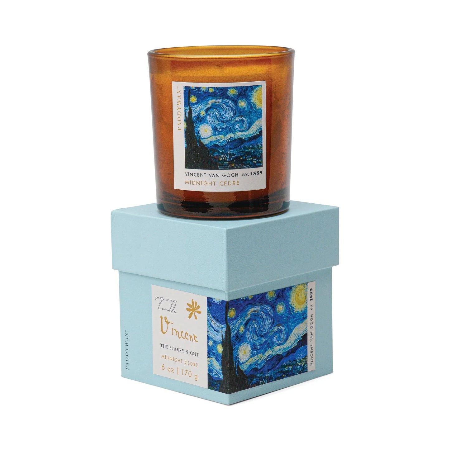 Vincent Midnight Cedre - Impressionist Candle
