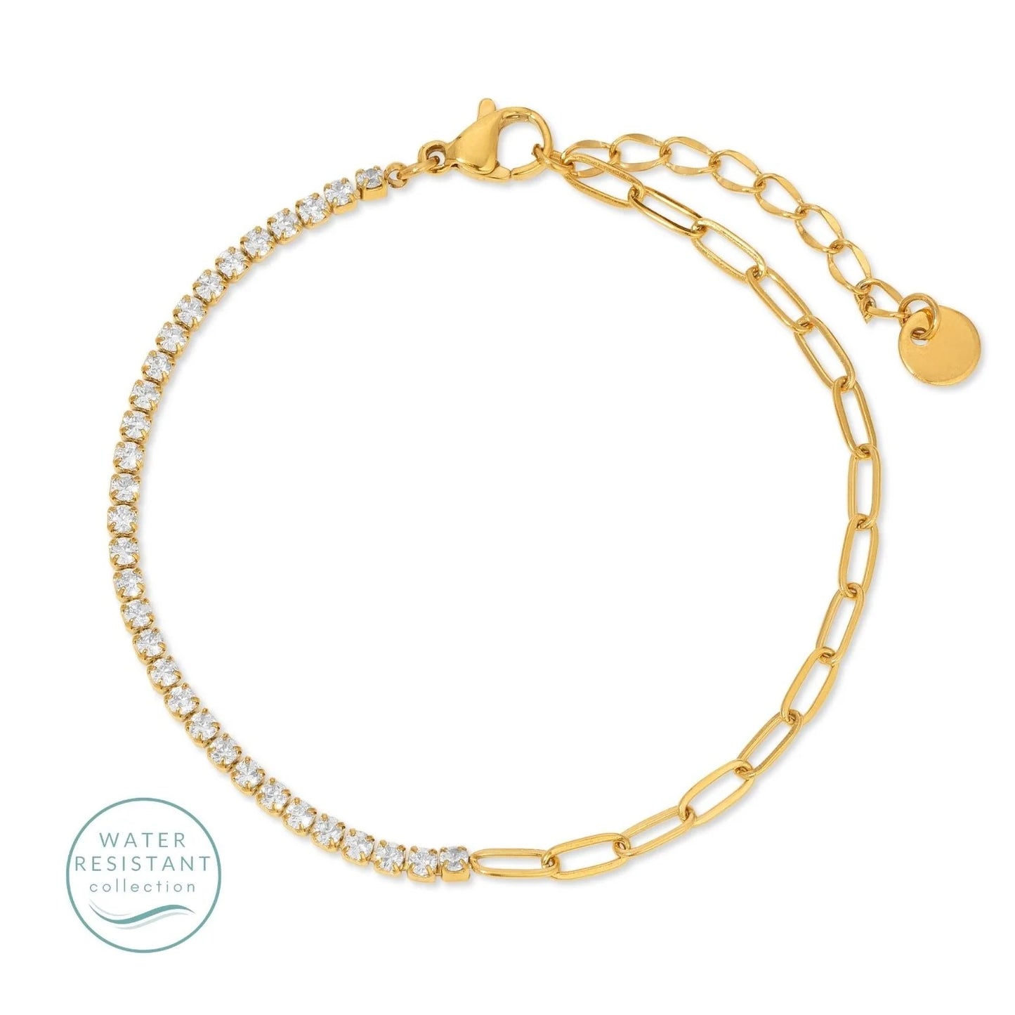 Delicate Combo Water Resistant Combo Tennis Bracelet