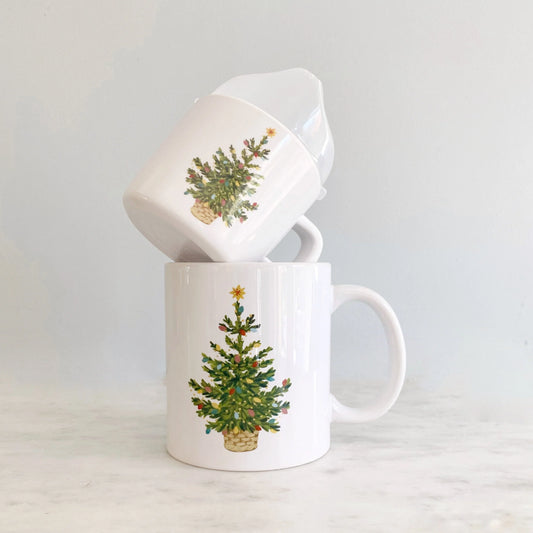 Christmas Tree Two of a Kind Cup Set
