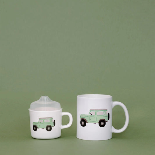 Vintage Truck Two of a Kind Cup Set