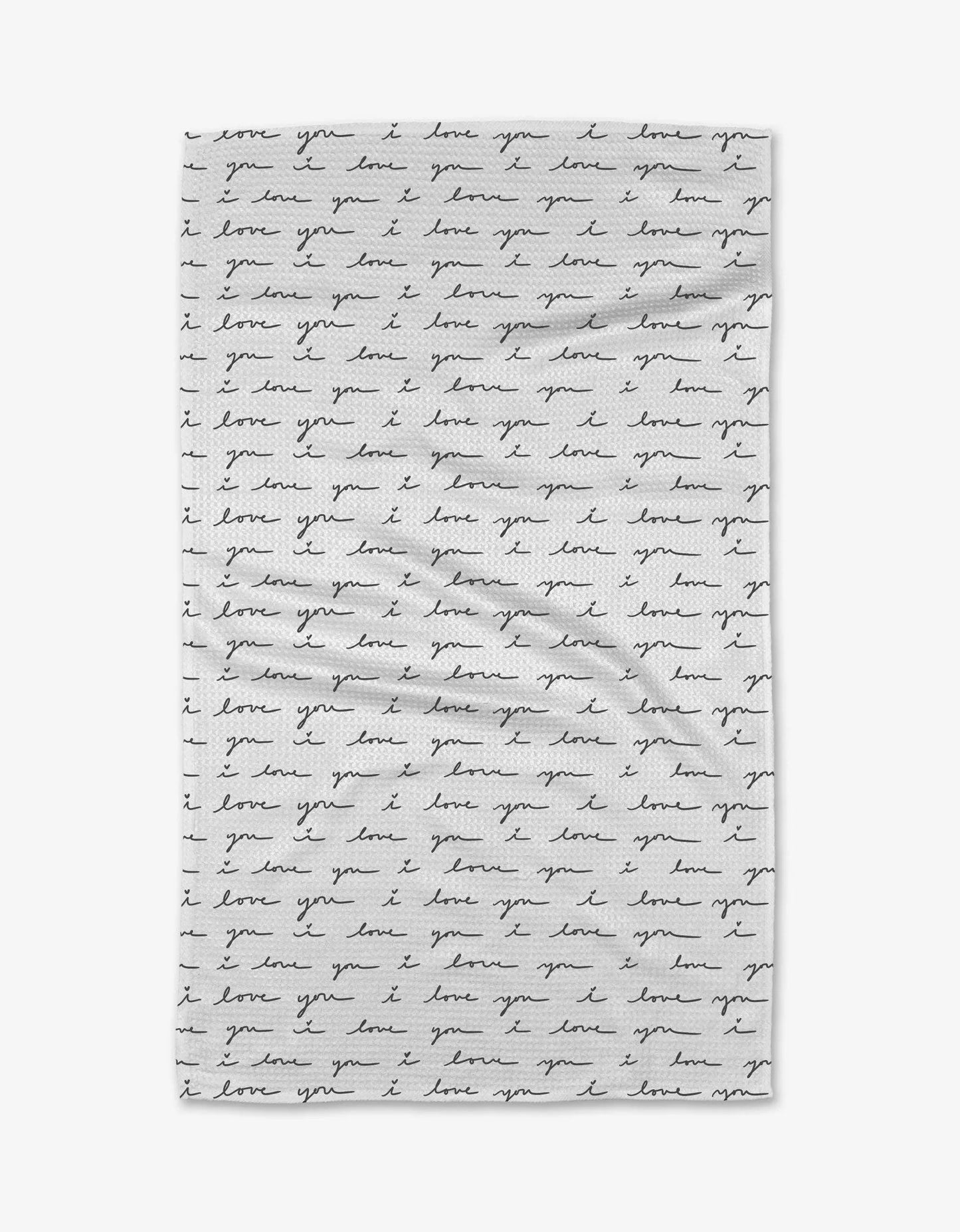 List of Love Kitchen Tea Towel