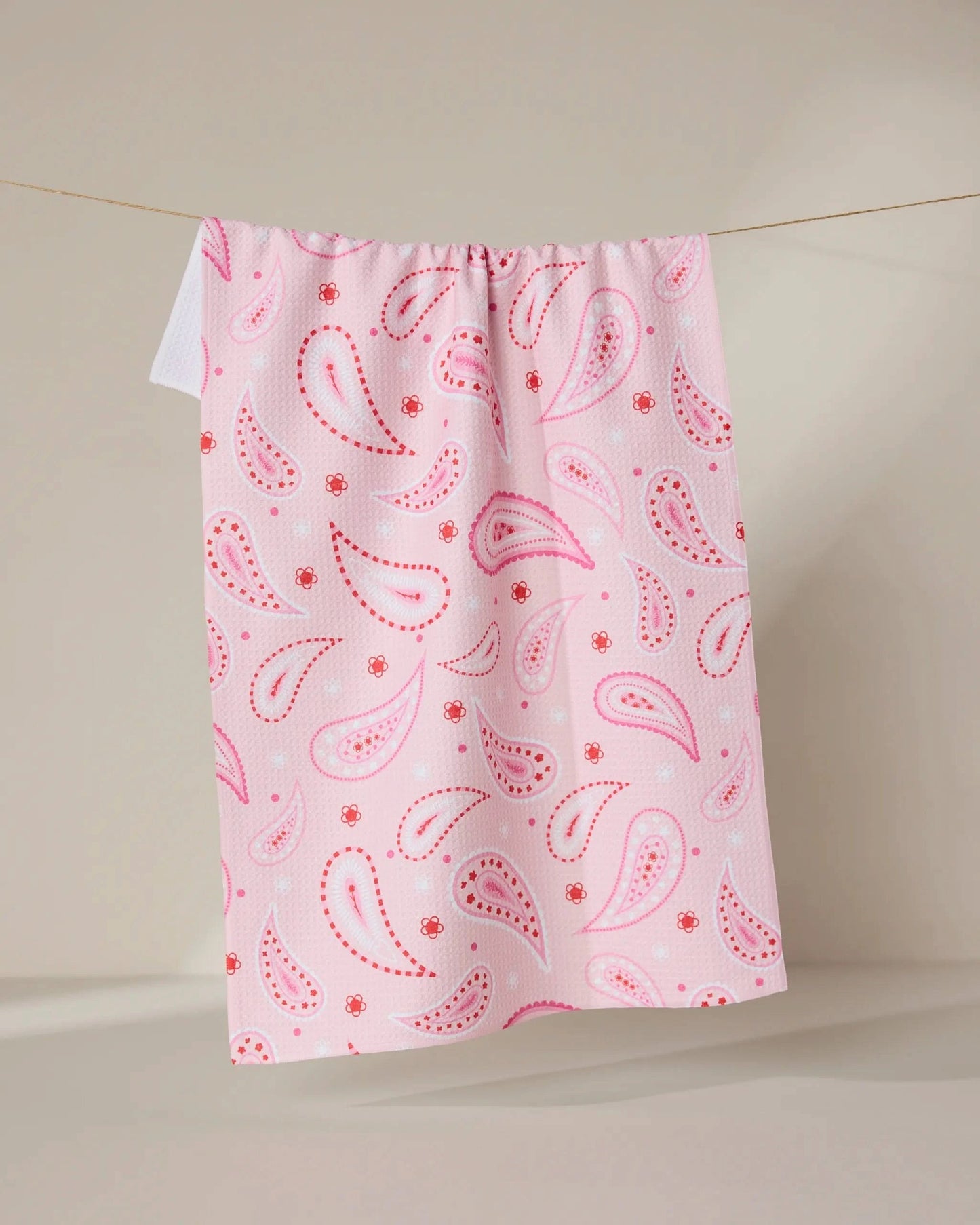 Sweet Paisley Tea Towel