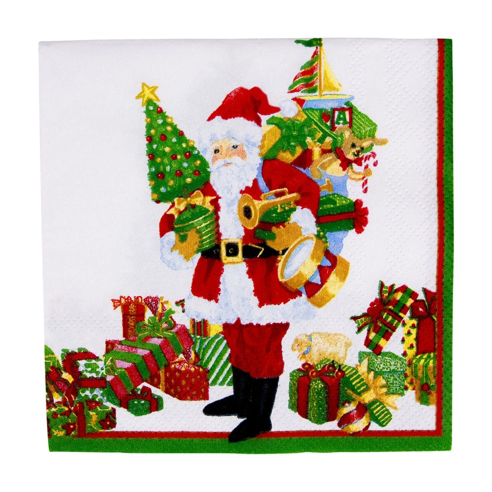 Mr. Claus Cocktail Napkin
