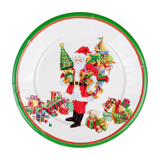 Mr. Claus Dinner Plate
